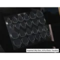 Transparante dubbelzijdige gelei-lijmstrips voor professionele nepnagels, 24 stuks per vel. - Geïmporteerde Stijl / 24 Stuks Verpakking
