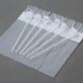 Transparante flexibele kunststof drinkrietjes voor bubble tea, koffie en dagelijkse drankjes. - 6*260 mm / 100 stuks / transparant