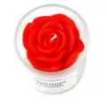 Red rose scented candle in glass jar soy wax handmade romantic home decor gift present - Large Rose (Rose & Oud)