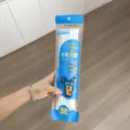 Wegwerp flexibele rietjes voedselkwaliteit transparante individuele verpakking 30 stuks - 6mm Kaliber 210mm Lengte 30 Stk / Transparant