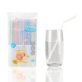 Soton kleurrijke wegwerp plastic buigbare rietjes, 100 stuks familieverpakking sap. - 5*185mm / 100 stuks / Buigbare rietjes