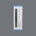 Stainless steel straw set rainbow metal drinking straws with brush eco friendly - Straw Brush / AB Color