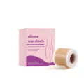 Rollo de hojas de silicona para cicatrices corporales, parche de reparacion transpirable. - 1 Rollo/Caja / Color Piel