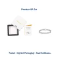 Elegantes S925 Silber Moissanit Tennisarmband mit Premium-Geschenkbox und GRA-Zertifikat - 7.5 Zoll / S925 Silber Moissanit Tennis Armband (Mit Schubladenbox und GRA Zertifikat)
