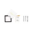 Minimalist S925 silver moissanite ear cuff set with white gift box and GRA certificate - Triple Style Ear Clip Set (Includes Drawer Box and GRA Certificate)