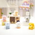 Set of cute animal resin figurines in blind boxes for desktop decoration and gifts - Baby Camel Crystal Fragrance Series-1 Random Piece