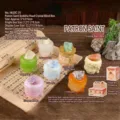 Colorful resin Buddha head blind box figurines for desktop decor - Random Style / 1 Piece / Patron Saint Series