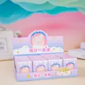 Colección de lindas figuras de cajas ciegas con temática de cerditos para decoración - Caja Tema Comida Serie 2 (12 Piezas)