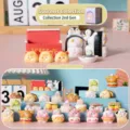 Cute neon animal food miniature blind box figurines set for desktop decoration - TH018 Food Gen 2 / Random One