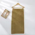 Coral fleece wearable bath towel for women, thick absorbent strapless towel with straps. - 75x150cm / Yellow Baby's Breath
