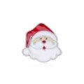 Leuke cartoon kerstman emaille broche met rode muts voor feestelijke kerstaccessoires - Kerstman Broche