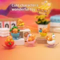 Figurines de boîte aveugle en résine Capybara balancier pour décoration de bureau - Jouet de Balançoire Capybara / Boîte Unique Aléatoire