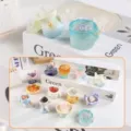 Ensemble complet de 13 figurines mignonnes de boîte aveugle en résine pour bureau - Série PAI du Zodiaque / 1 pièce aléatoire