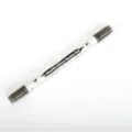 Double-head metallic glitter marker pen art highlight pen creative stationery tool - Black