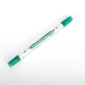 Double Head Metallic Glitter Marker Pen Green Soft Brush Pen Highlighting Art Stationery - Green