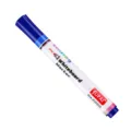 Blue whiteboard marker pen with durable tip, smooth writing and easy erasing for office and school. - Blue