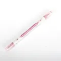 Double Head Metallic Glitter Marker Pen Art Highlight Craft Journaling Pen Style - Rose Red