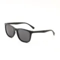 Occhiali da sole polarizzati TR90 nero opaco classici per uomo e donna con montatura - Montatura Quadrata Classica (TR9177) / Matte Black