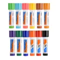 12 Kleuren POP Marker Pennen 30MM Olieachtige Permanente Markers voor Posters Reclame Art - 30 mm lijnbreedte / Aardgeel