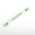 Dual-tip metallic glitter marker pen in green, perfect for journaling, art, and DIY crafts. - Grass Green