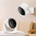 Ventilatore da tavolo e parete bianco sporco con 100 velocità e display digitale. - T200 / Bianco avorio