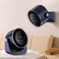 Ventilatore da Tavolo Blu Scuro 100 Velocità a Parete USB Ricaricabile Mini Ventilatore - T200 / Blu scuro