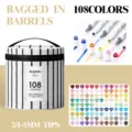 Set de 108 Rotuladores de Artista de Doble Punta con Bolsa para Dibujo y Pintura Pro - 108 Colores
