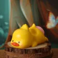 Cute bobblehead yellow duck cartoon figurine for car dashboard with smooth matte finish - Duck (DLM9001) / 9.5x5x5cm