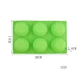 Stampo in Silicone Girasole a 6 Cavita Sapone Fiore 3D Cioccolato Teglia 28x17cm - Crisantemo a 6 fori