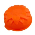 Grande stampo per torta in silicone girasole per pasticceria DIY, arancione teglia da forno. - Girasole 22,3*8 cm
