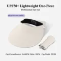 Leichter faltbarer UPF50+ Sonnenhut für Damen mit breiter Krempe und verstellbarem Kopfband - Verstellbar / Artikel (202206271564) / Nr. 3 Beige