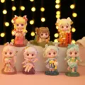 Set of cute cartoon girl figurines blind box toys for desktop decoration gifts. - Spring Breeze / Random 1pc