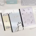 B5 cute cat illustration hardcover notebook student writing journal school stationary - B5 Size (40 Sheets)