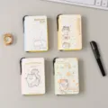 Cute cat pocket notebook set portable mini memo diary book student stationery supply - Dotty Cute Things - Noon Nest / 100K 112 Sheets