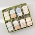 Cute mini notebook keychain set, wonderful 8-piece gift box with lovely cartoon animal designs. - Cloudland Design (Random Cover) / 80 Pieces/Pack