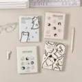 A6 schattig kat planner notitieboek ins stijl dagboek kantoorartikelen zachte kaft notitieblok - Schattige Kat / 64K 96 Vel Enkel