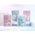 Set of four colorful gradient soft coil notebooks with mood-themed cover designs. - 25K Size