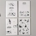 Simpatico taccuino B5 con illustrazioni di gatti, diario e planner per studenti. - Gatto Cicciottello / B5 96 Fogli