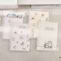 Cute γατάκι σπιράλ τετράδιο B5, αισθητικό μαθητικό ημερολόγιο με διαφανές εξώφυλλο. - Χαριτωμένη Γάτα / B5 Μέγεθος