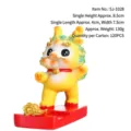 Chinese zodiac dragon phone holder resin figurine for desktop decoration and New Year gift - Dragon Phone Holder (1028) / Colorful