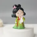 Figurine de fille en résine de style chinois ancien en Hanfu pour décoration - Rêve de Nuit du Palais Tang - Ruolan / Figurines décoratives