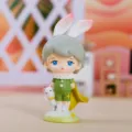 Figurine de garçon de forêt féerique mignonne avec oreilles de lapin pour bureau - Garçon Debout / Figurines décoratives