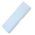 Student pencil case stationery storage box simple plastic pen box school study supplies clean design - Small Pencil Case / Blue