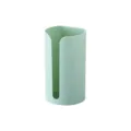 Organizador de bolsas de plástico de pared para almacenamiento de basura - Verde