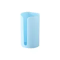 Caja de almacenamiento de pared azul claro para bolsas de basura y de plástico - Azul