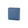 Skandinavische minimalistische blaue Wand-Aufbewahrungsbox für Fernbedienung und Kleinteile. - Blau