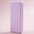 Astuccio doppio strato in plastica lavanda grande capacità scatola di immagazzinaggio - Viola