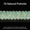 Hochwertige 7A natürliche grüne Prehnit runde lose Edelsteinperlen für DIY-Schmuck - 7A天然葡萄石散珠 / 10mm Packung