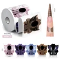 Cartine professionali per ricostruzione unghie design gufo con misure e vari colori - 500 Pezzi Farfalla (5 Colori) / 500 Pezzi