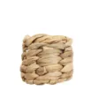 Woven water hyacinth napkin ring natural straw napkin holder rustic table decor piece - Water Hyacinth Napkin Ring
